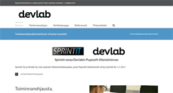 Desktop Screenshot of devlab.fi